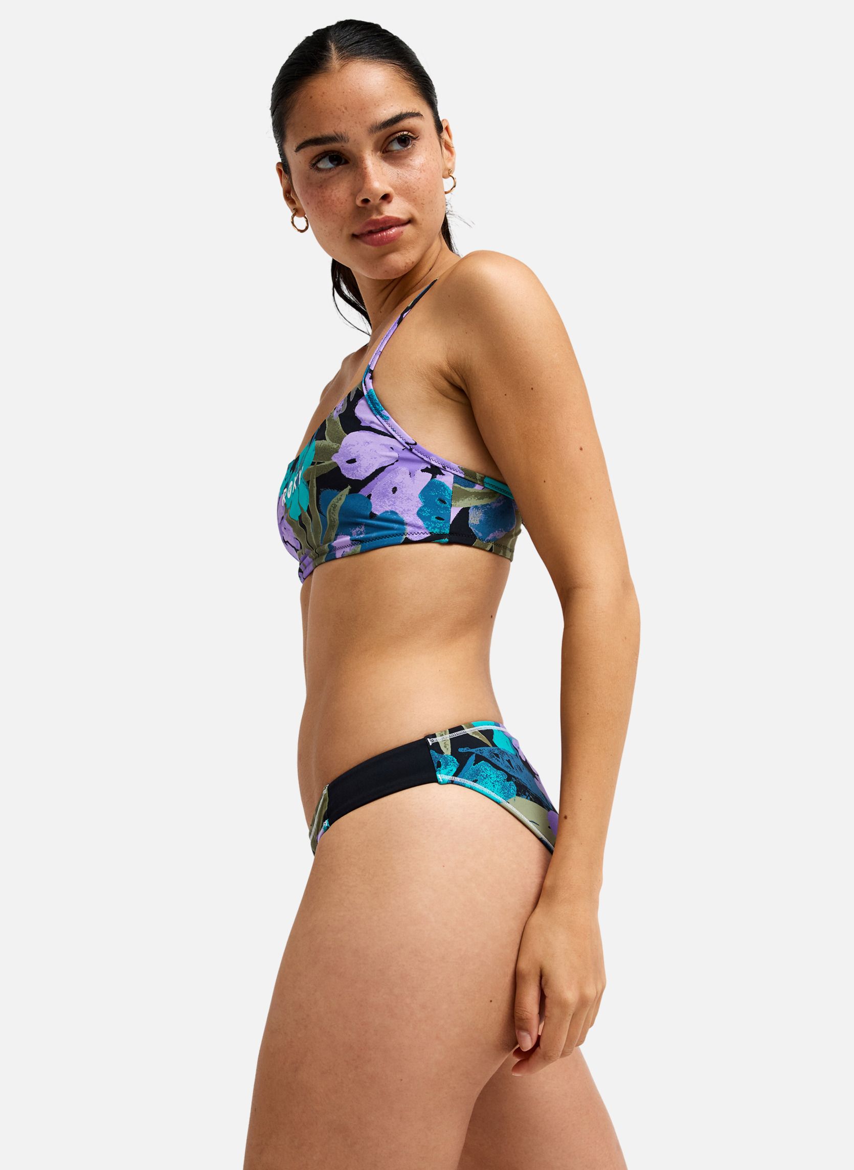 Bas de maillot culotte Roxy Active Classic femme violet Roxy Bas de maillot culotte Roxy Active Classic femme violet Violet
