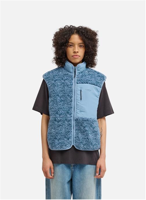 Element Blousons Lake Sherpa W femme bleu