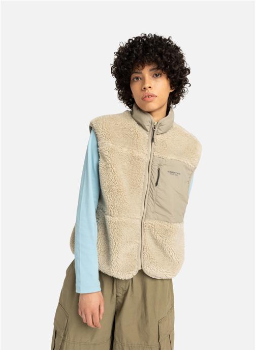 Element Blousons Lake Sherpa W femme beige