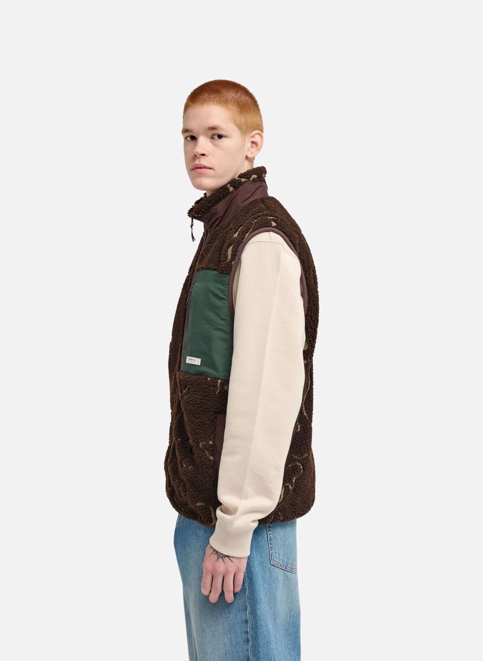 Blousons Lake Sherpa homme marron Element Blousons Lake Sherpa homme marron Marron