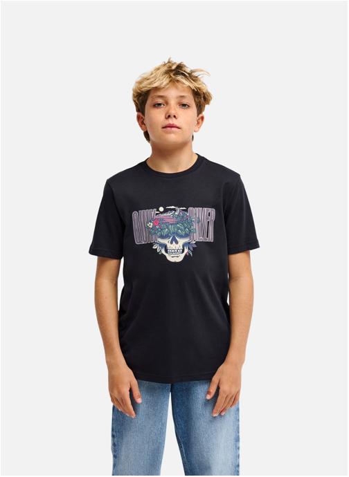 Quiksilver Tee-shirts Paradise Point Y garçon noir
