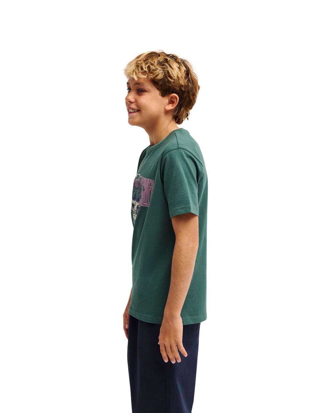Tee-shirts Paradise Point Y garçon vert Quiksilver Tee-shirts Paradise Point Y garçon vert Vert