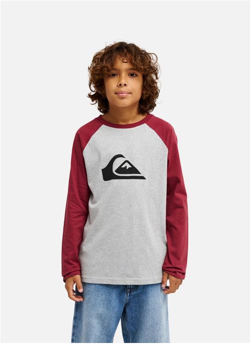 Quiksilver Tee-shirts Ev Comp Raglan garçon rouge