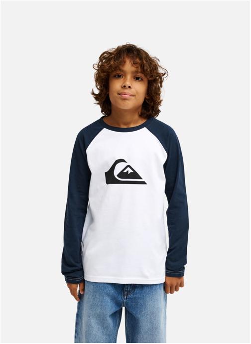 Quiksilver Tee-shirts Ev Comp Raglan garçon bleu