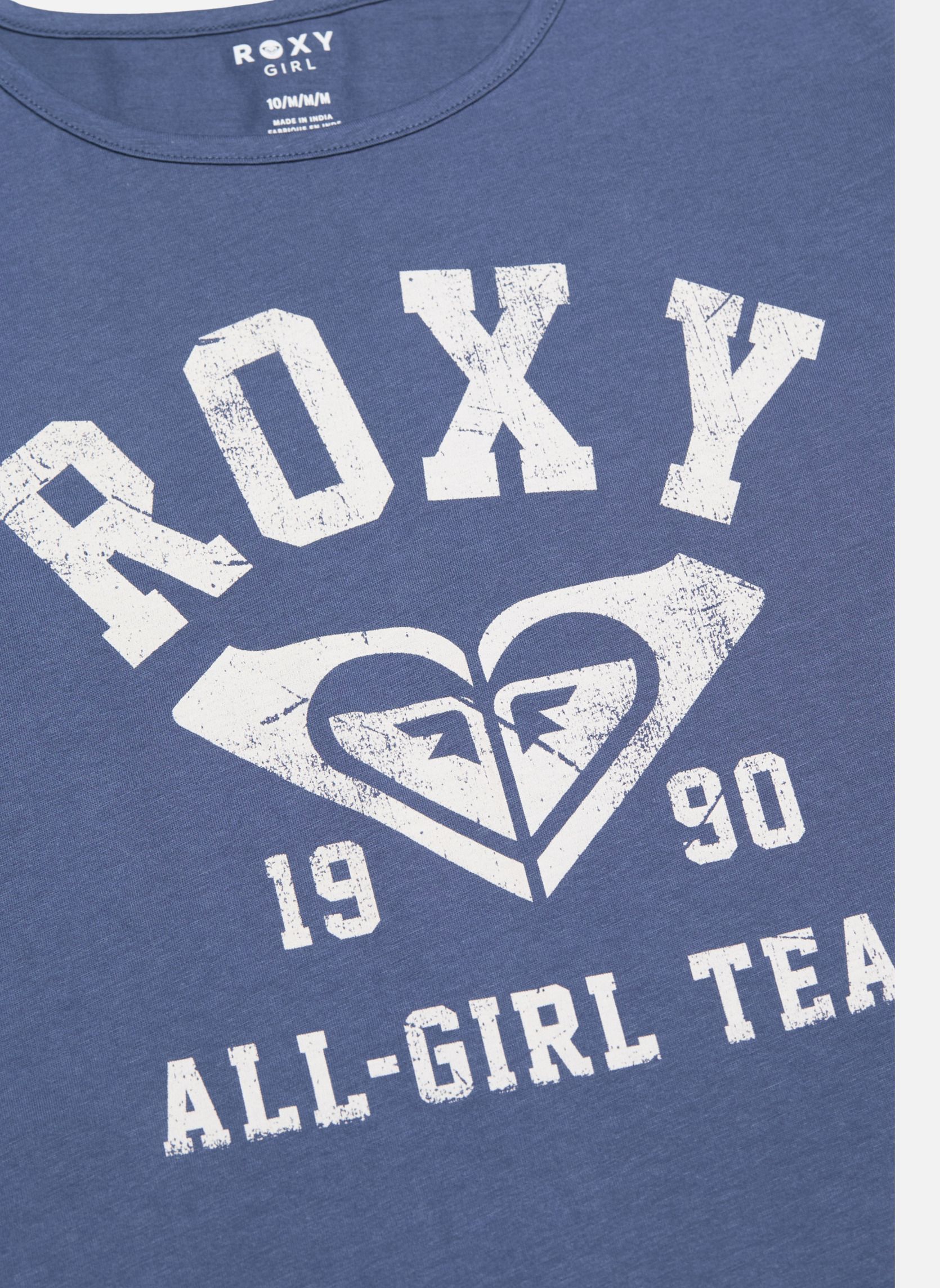 Tee-shirts Lilyregular Night Vintage fille bleu Roxy Tee-shirts Lilyregular Night Vintage fille bleu Bleu