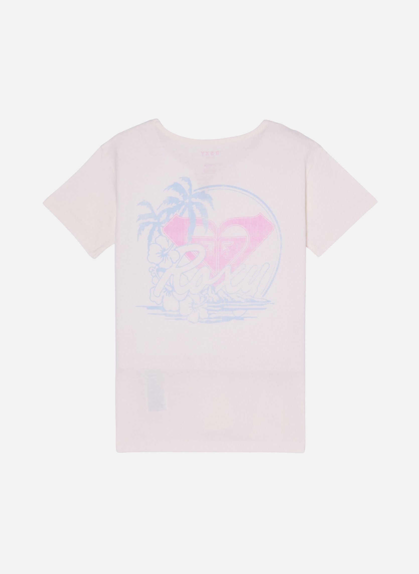 Tee-shirts Lilyregular Night Vintage fille blanc Roxy Tee-shirts Lilyregular Night Vintage fille blanc Blanc