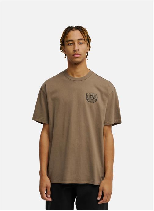 DC Shoes Tee-shirts DC Honor Badge homme marron