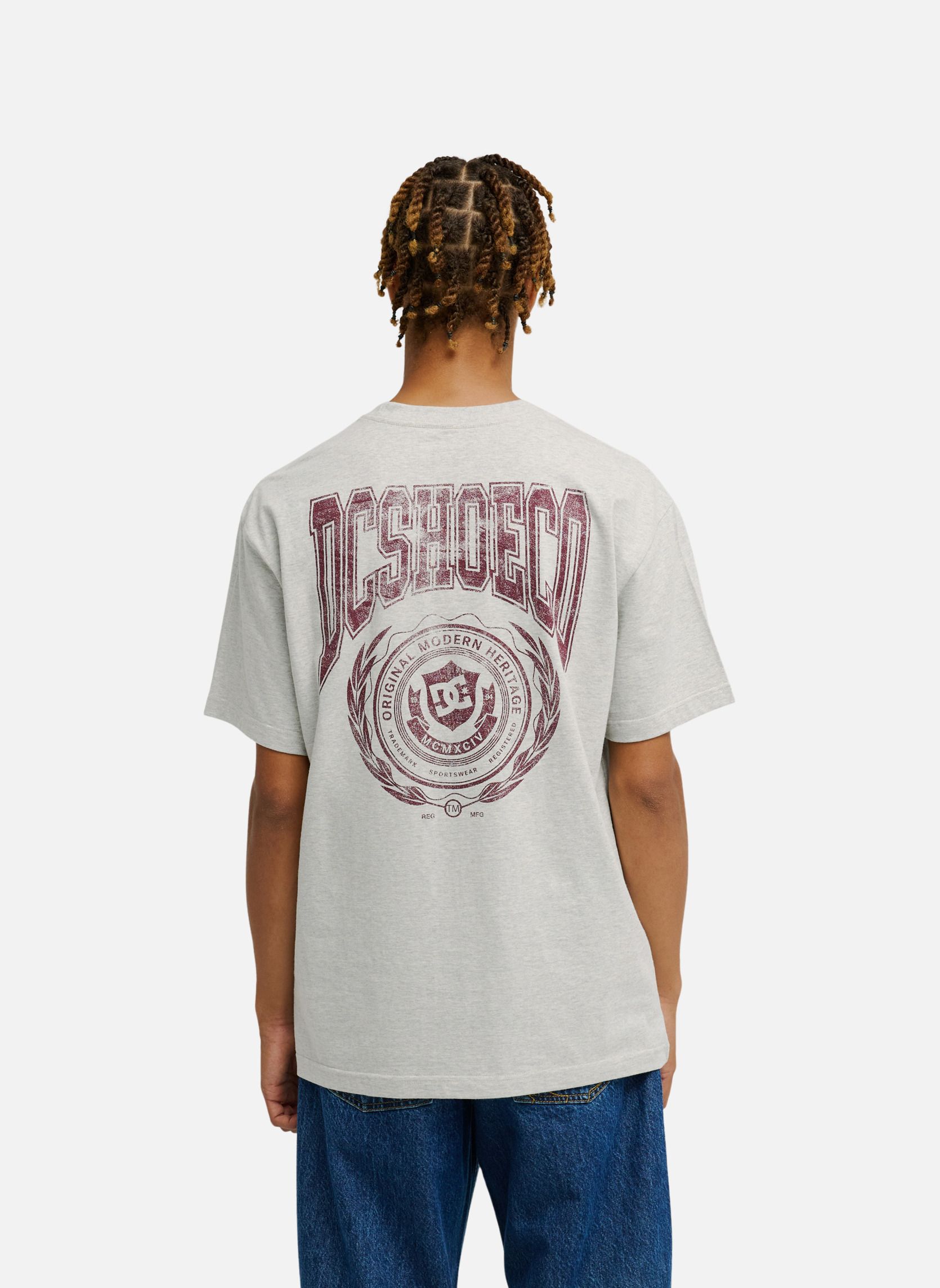 Tee-shirts DC Honor Badge homme gris DC Shoes Tee-shirts DC Honor Badge homme gris Gris