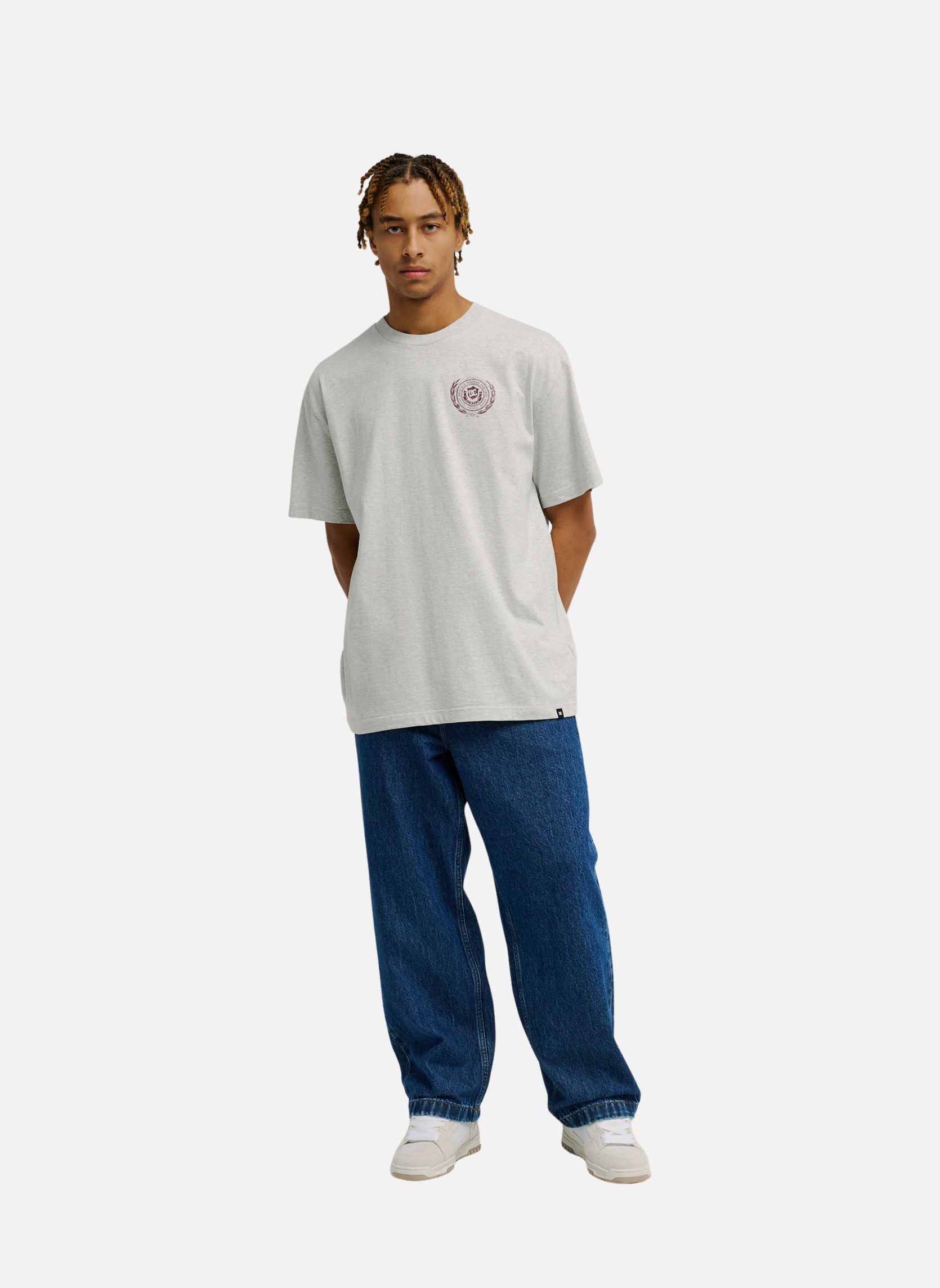 Tee-shirts DC Honor Badge homme gris DC Shoes Tee-shirts DC Honor Badge homme gris Gris