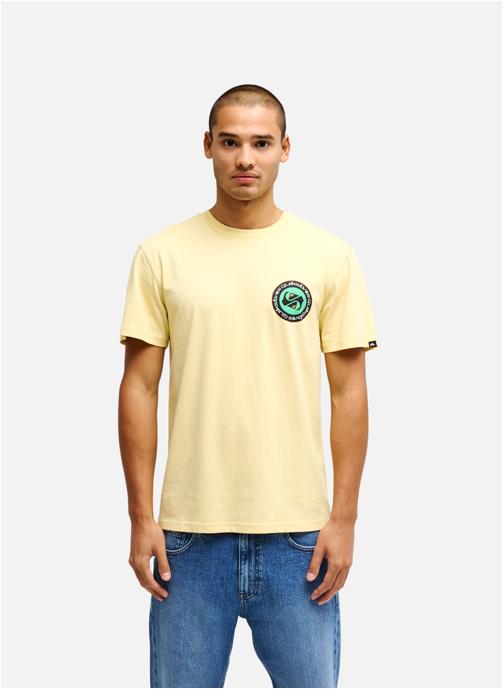 Quiksilver Tee-shirts Ev Duality homme jaune