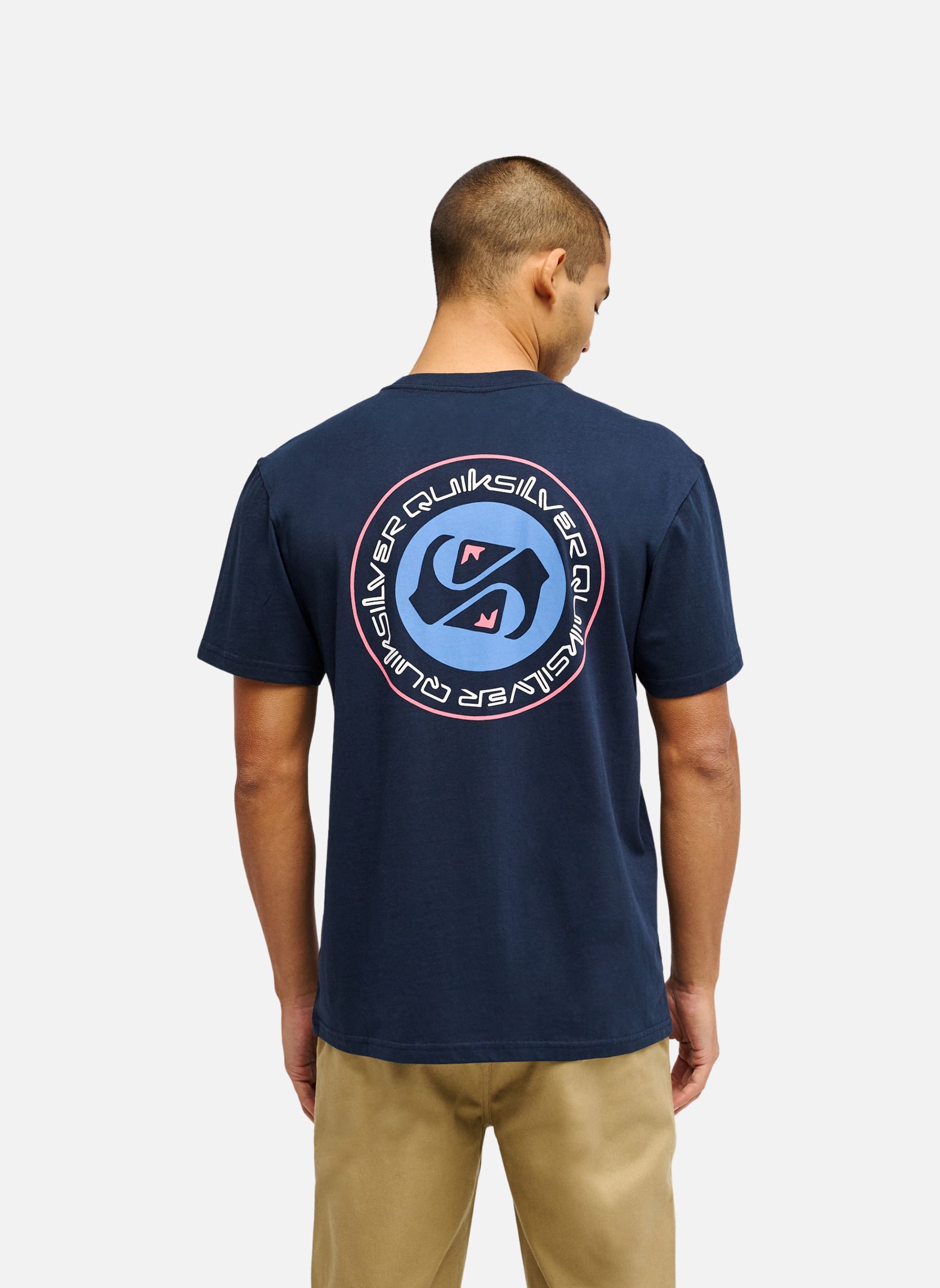 Tee-shirts Ev Duality homme bleu Quiksilver Tee-shirts Ev Duality homme bleu Bleu foncé