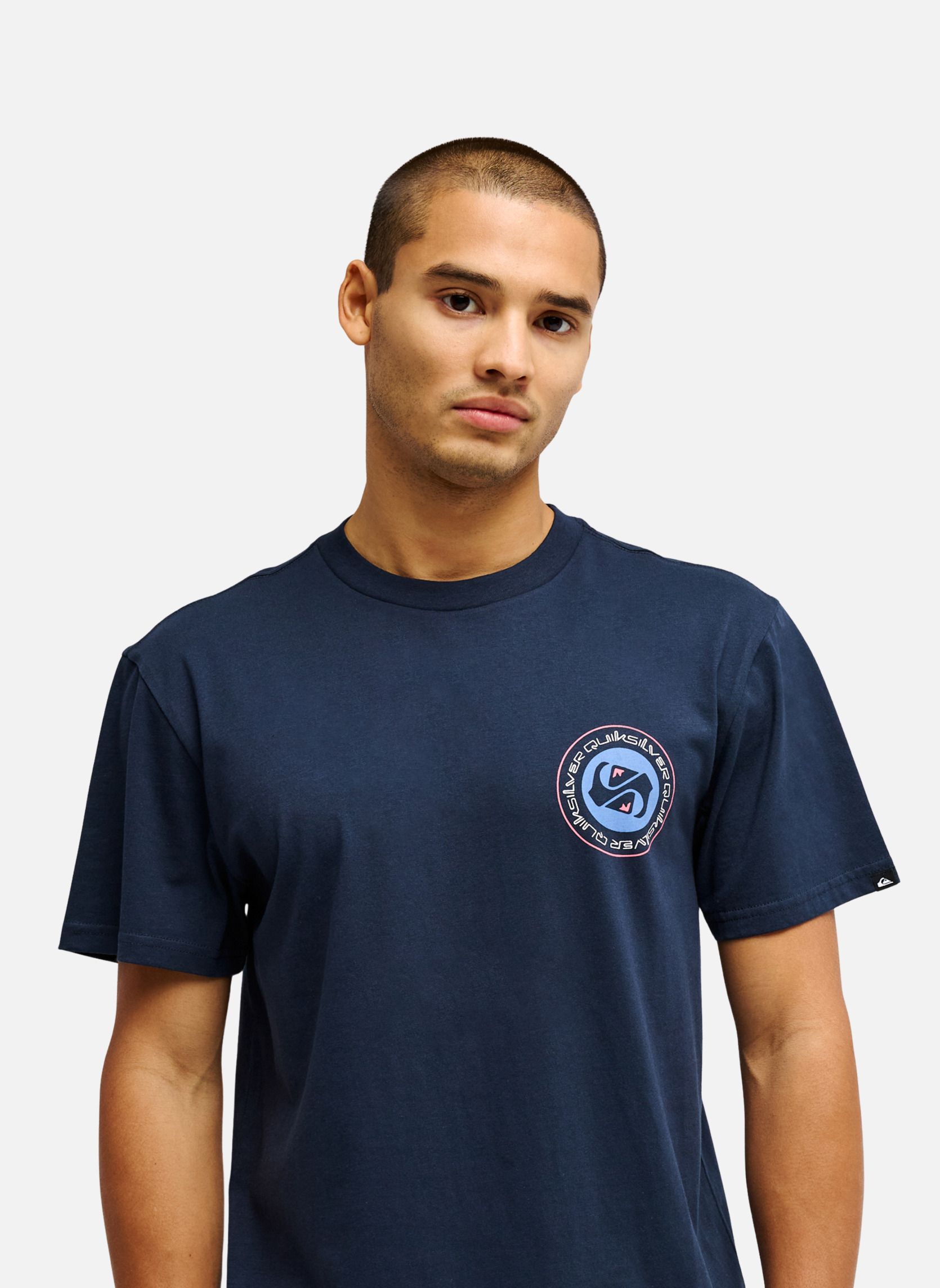 Tee-shirts Ev Duality homme bleu Quiksilver Tee-shirts Ev Duality homme bleu Bleu foncé