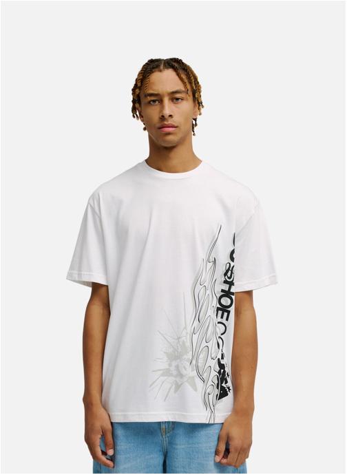 DC Shoes Tee-shirts DC Throw Up homme blanc