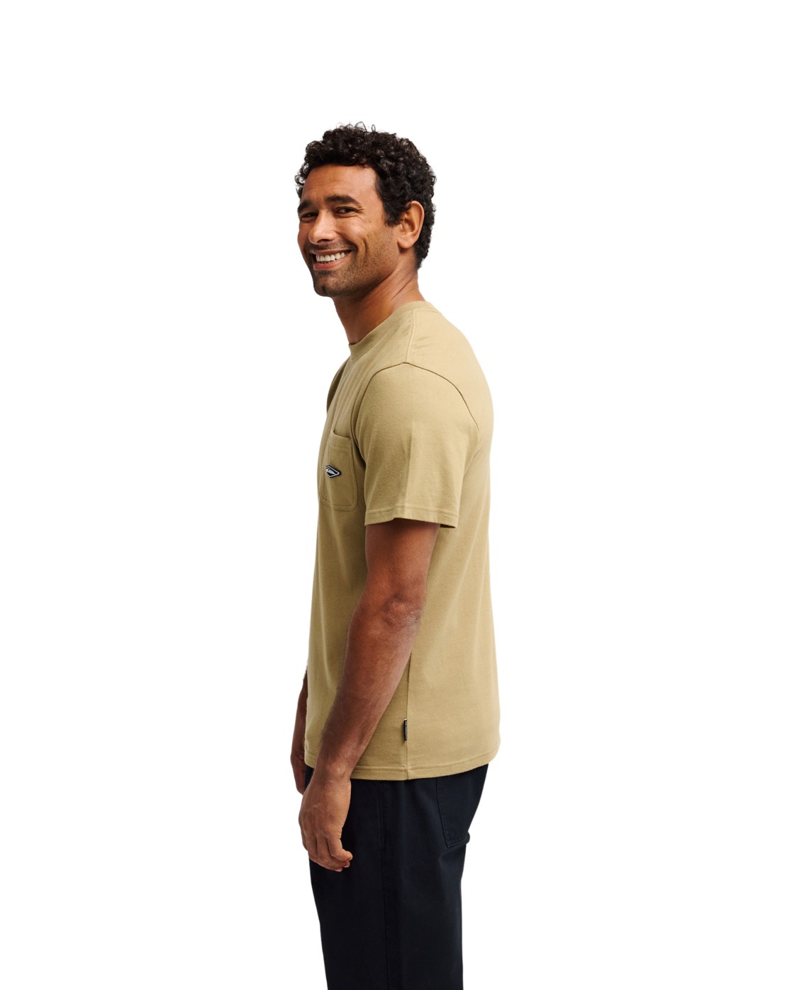 Tee-shirts Diamond Pocket homme beige Quiksilver Tee-shirts Diamond Pocket homme beige Beige
