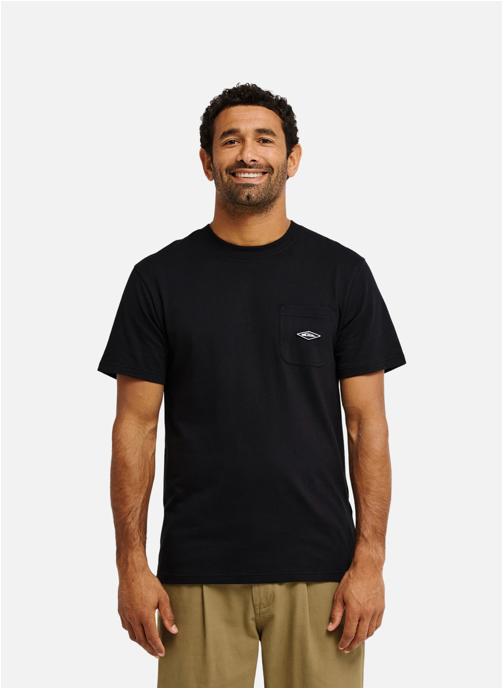 Quiksilver Tee-shirts Diamond Pocket homme noir
