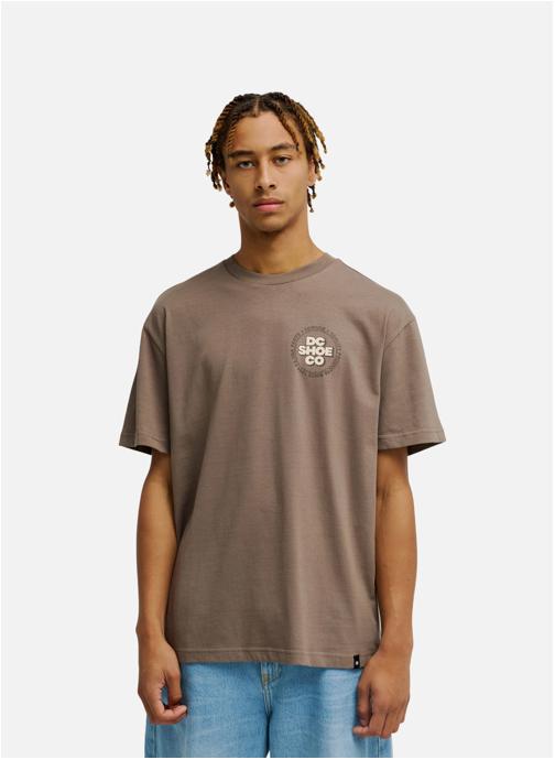 DC Shoes Tee-shirts Work Circle homme marron