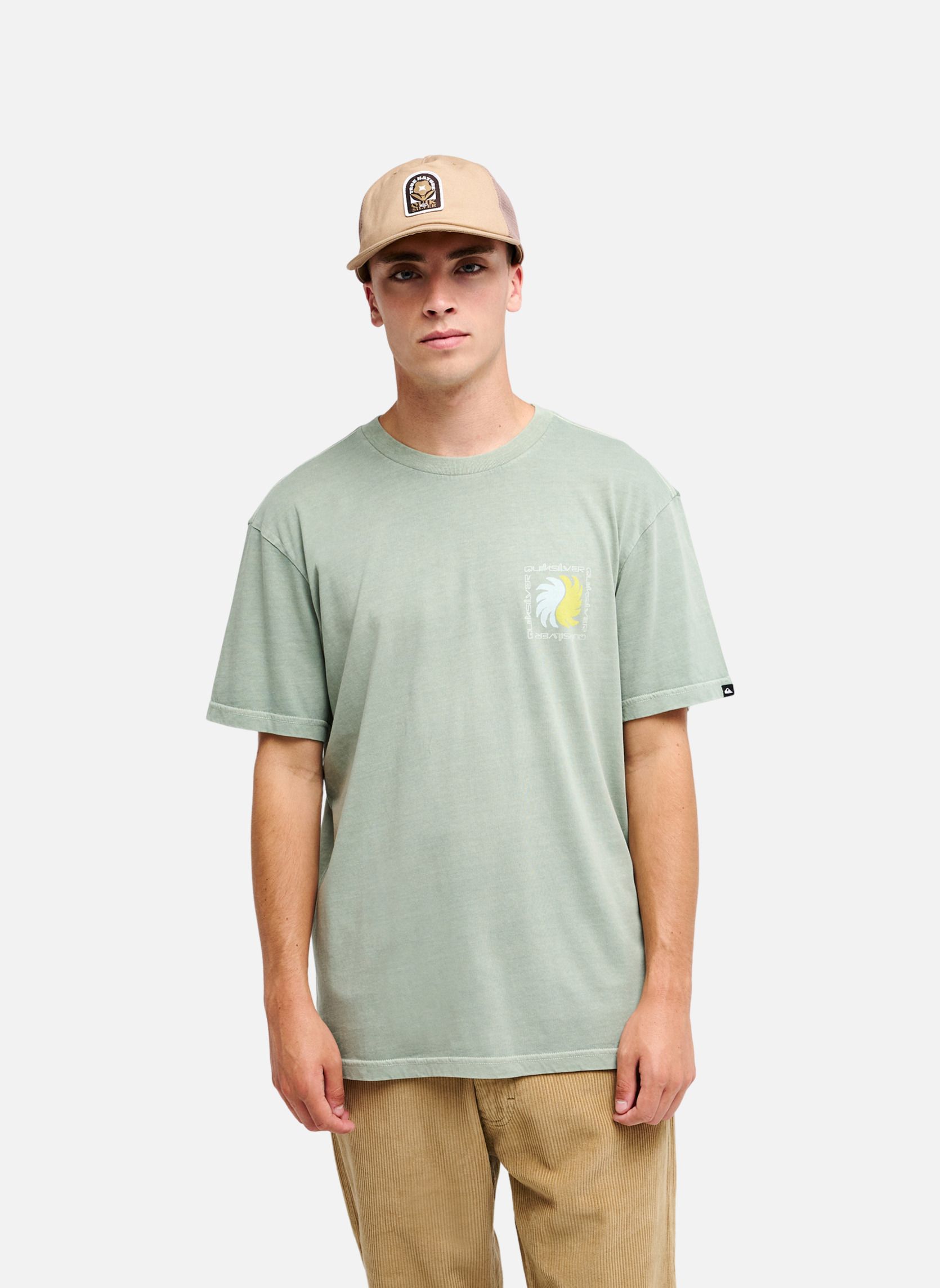 Tee-shirts Evo Vibes homme vert Quiksilver Tee-shirts Evo Vibes homme vert Vert