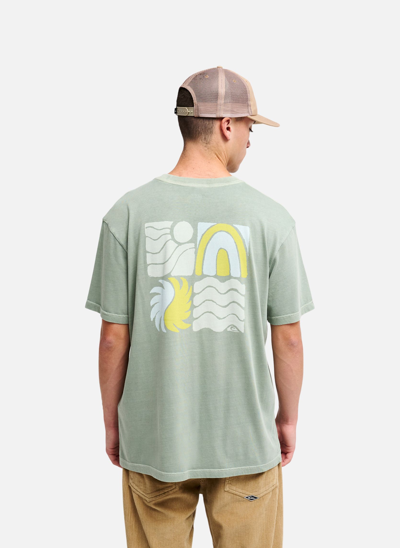 Tee-shirts Evo Vibes homme vert Quiksilver Tee-shirts Evo Vibes homme vert Vert