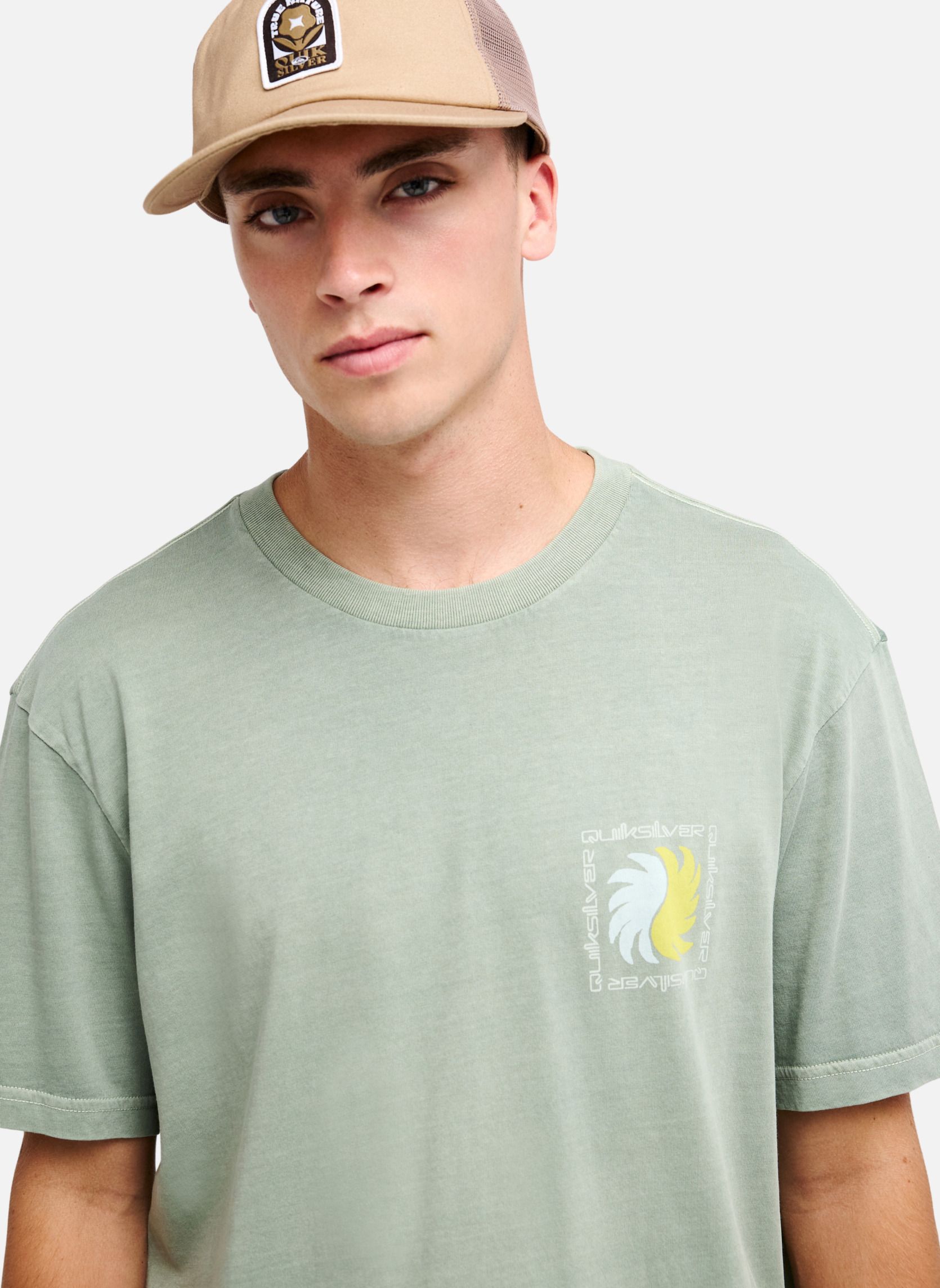 Tee-shirts Evo Vibes homme vert Quiksilver Tee-shirts Evo Vibes homme vert Vert