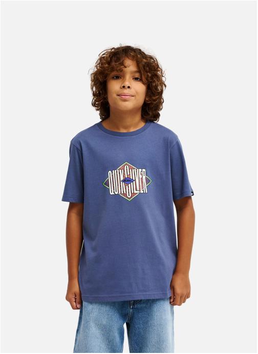 Quiksilver Tee-shirts Losange garçon bleu