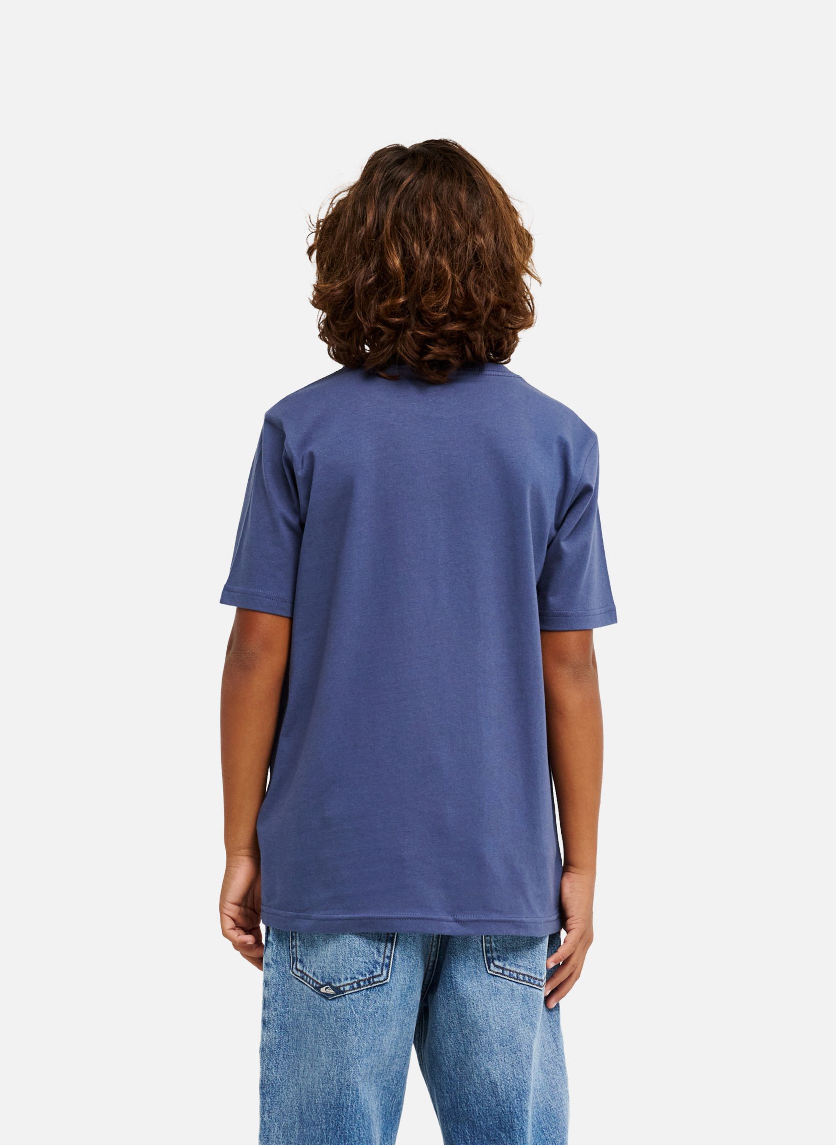 Tee-shirts Losange garçon bleu Quiksilver Tee-shirts Losange garçon bleu Bleu