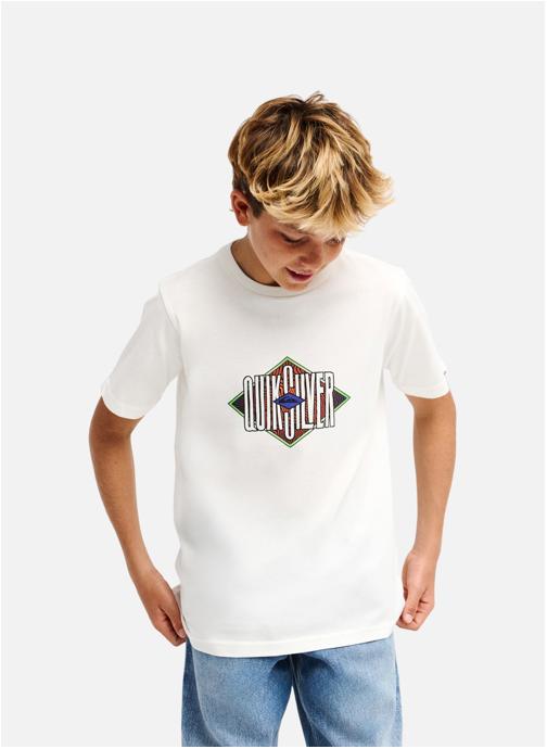 Quiksilver Tee-shirts Losange garçon blanc
