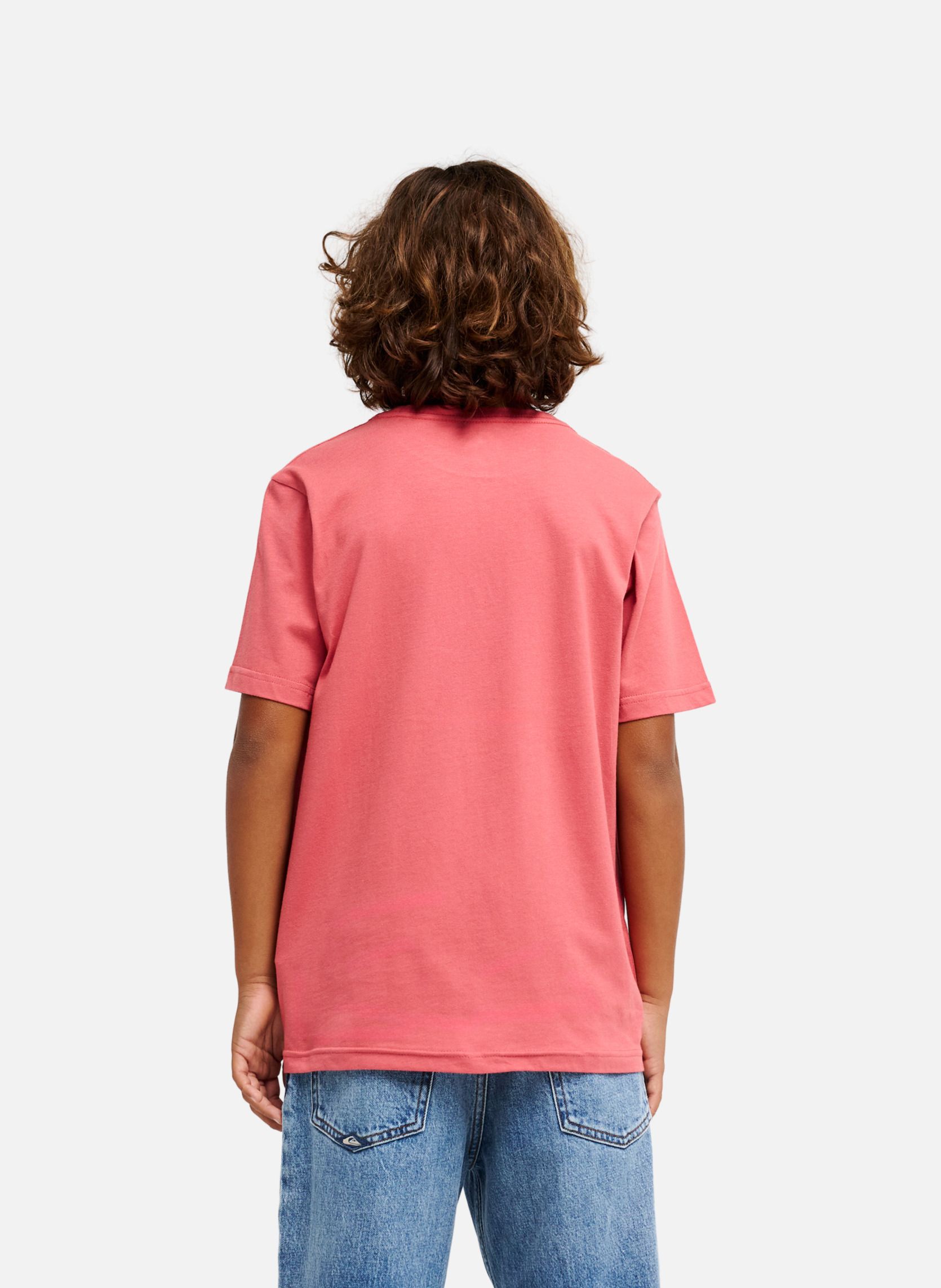 Tee-shirts Losange garçon rose Quiksilver Tee-shirts Losange garçon rose Rose