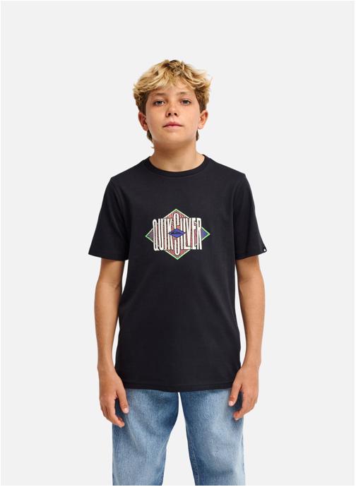 Quiksilver Tee-shirts Losange garçon noir