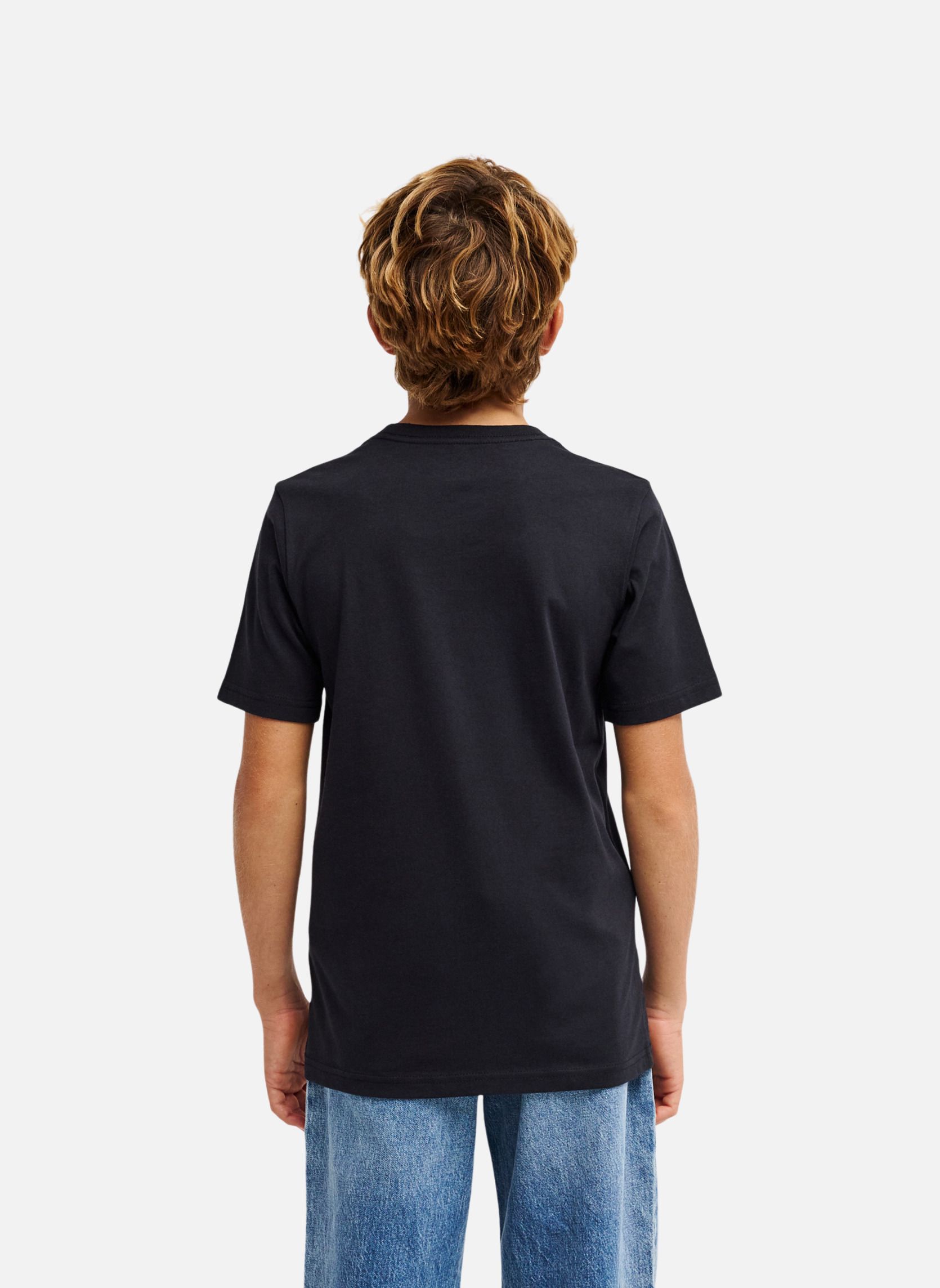 Tee-shirts Losange garçon noir Quiksilver Tee-shirts Losange garçon noir Noir