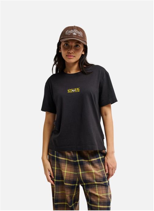 Quiksilver Tee-shirts Standard femme noir