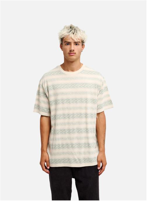Quiksilver Tee-shirts Birdwood Jacquard homme beige