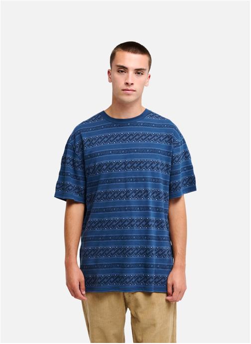 Quiksilver Tee-shirts Birdwood Jacquard homme bleu
