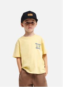 Tee-shirts Trucks garçon bleu