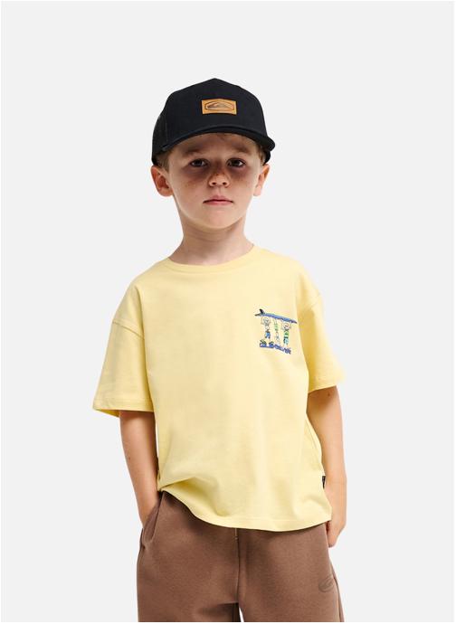 Quiksilver Tee-shirts Trucks garçon jaune