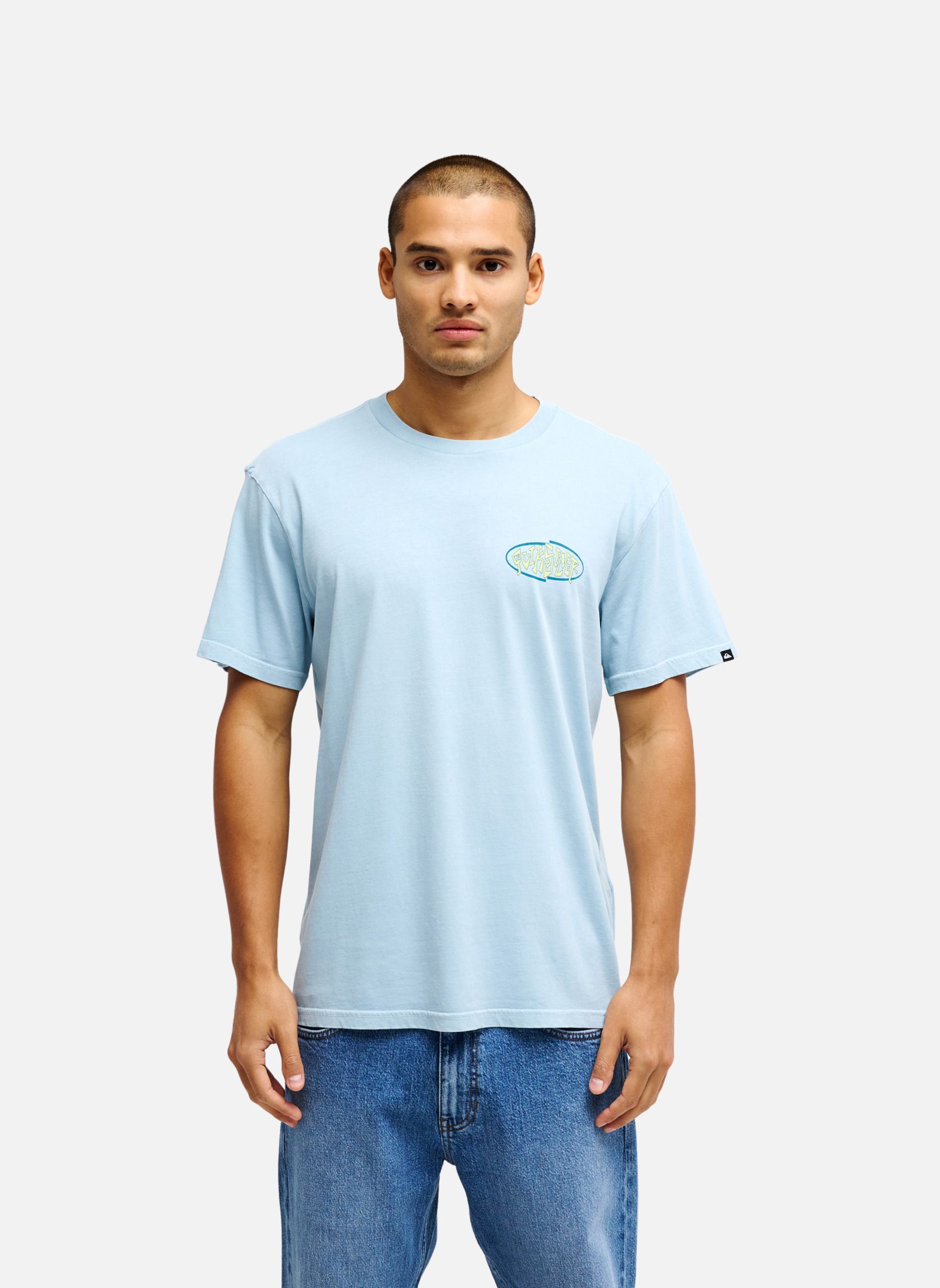 Tee-shirts Evo Swell Squad homme bleu Quiksilver Tee-shirts Evo Swell Squad homme bleu Bleu