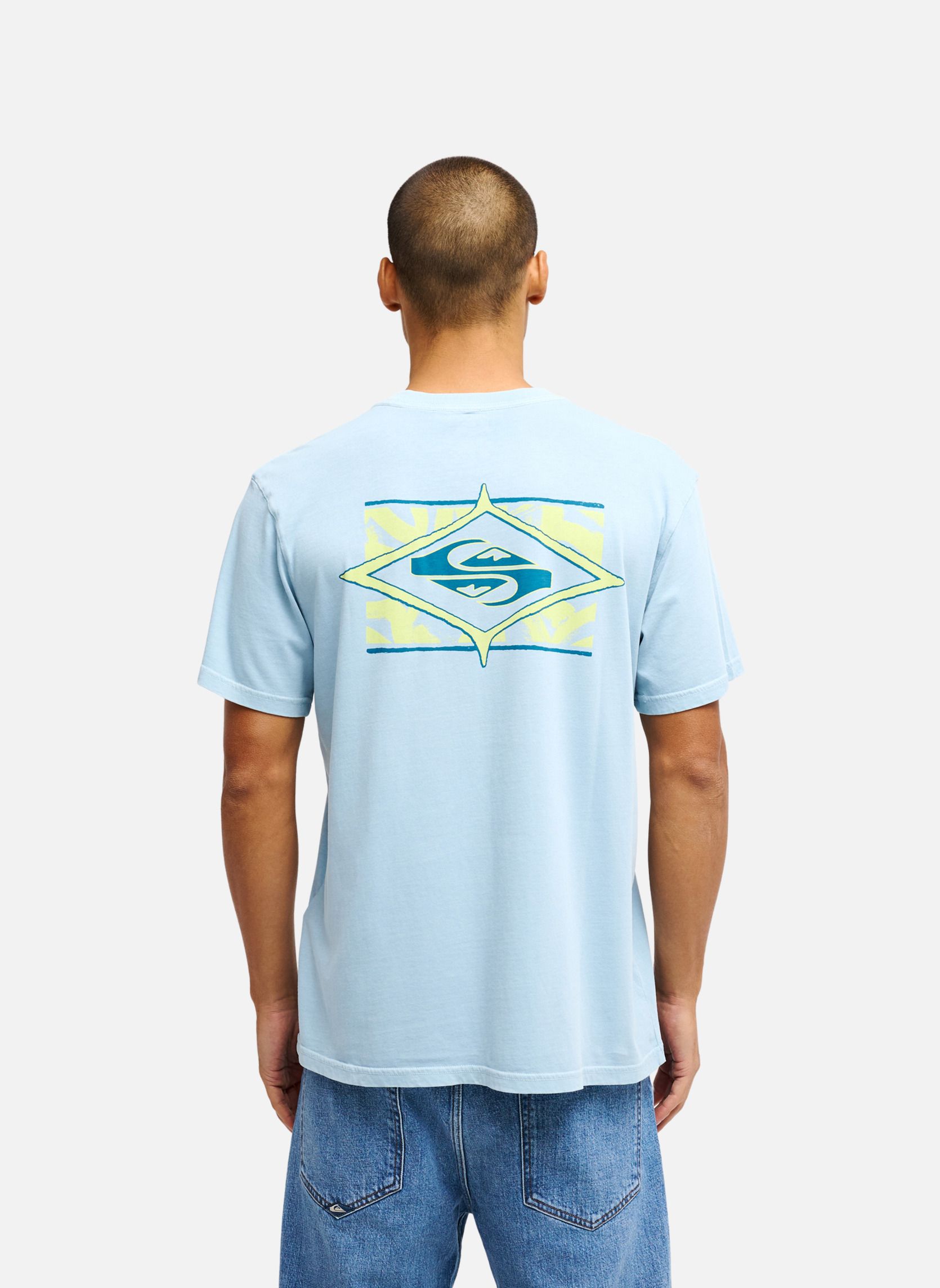 Tee-shirts Evo Swell Squad homme bleu Quiksilver Tee-shirts Evo Swell Squad homme bleu Bleu