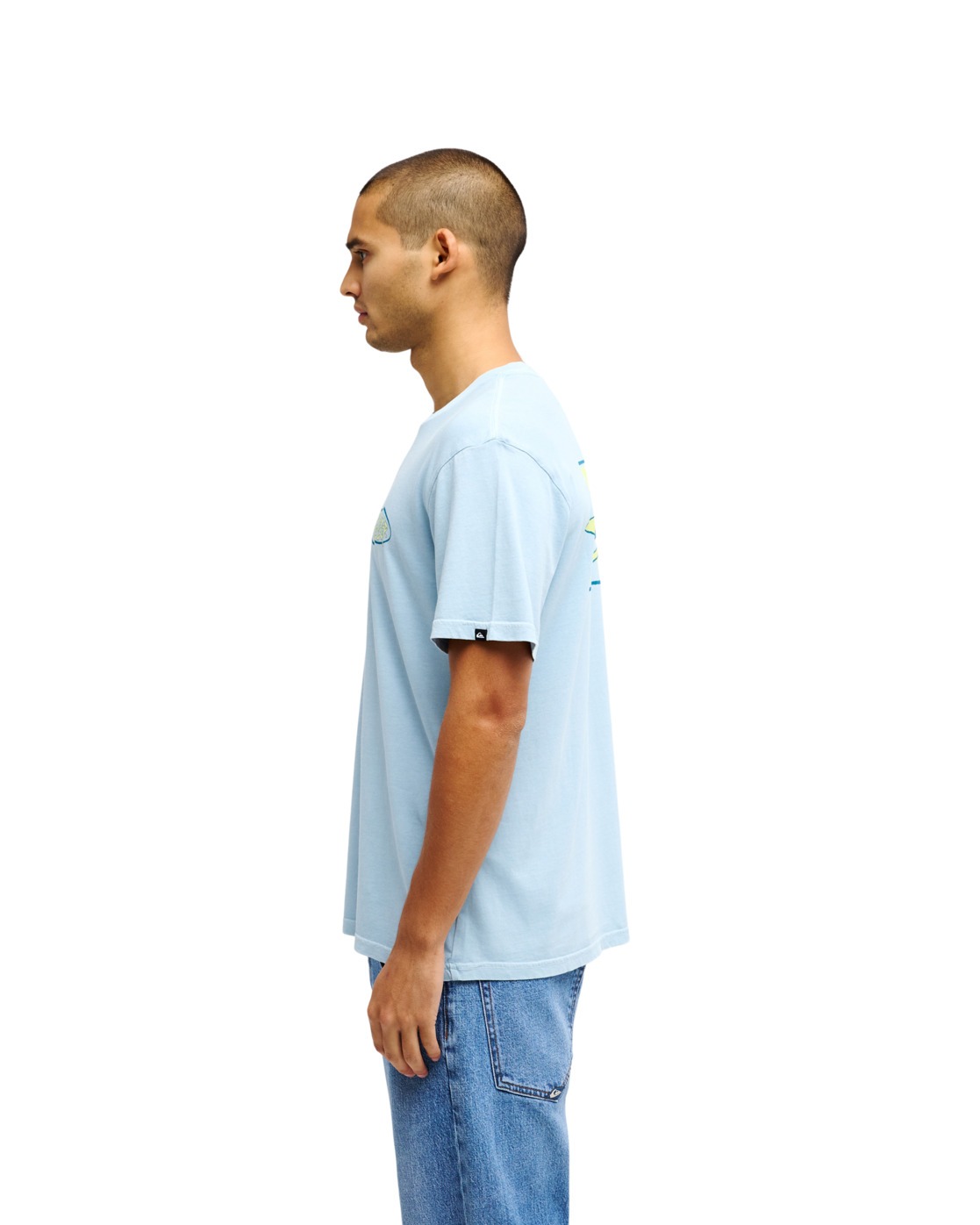 Tee-shirts Evo Swell Squad homme bleu Quiksilver Tee-shirts Evo Swell Squad homme bleu Bleu