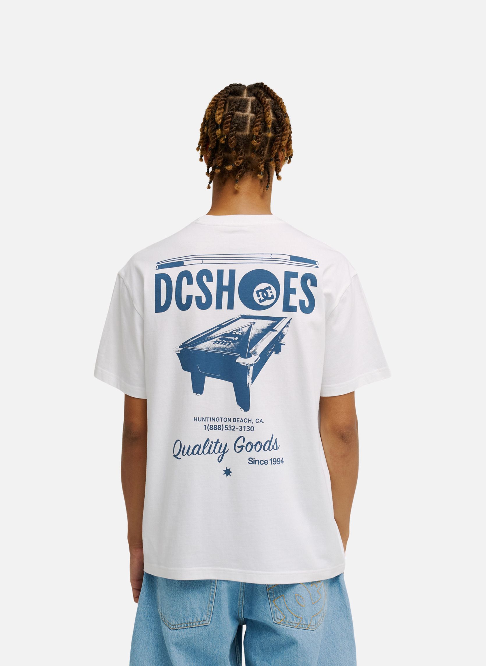 Tee-shirts DC Pool Table homme blanc DC Shoes Tee-shirts DC Pool Table homme blanc Blanc