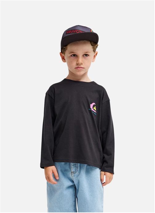 Quiksilver Tee-shirts Kingpin garçon noir