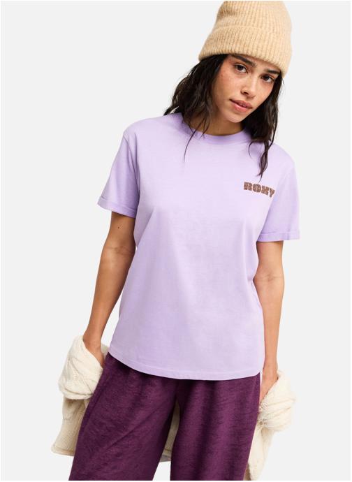 Roxy Tee-shirts Oceanregular Poster femme violet