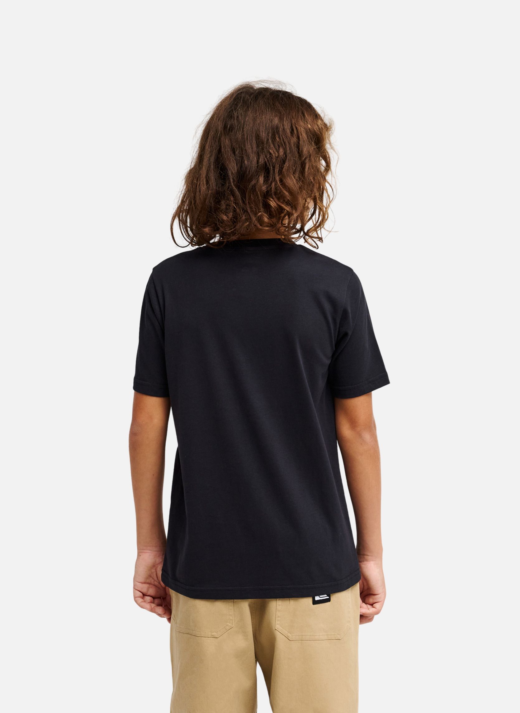 Tee-shirts Ev Vista Logo garçon noir Quiksilver Tee-shirts Ev Vista Logo garçon noir Noir
