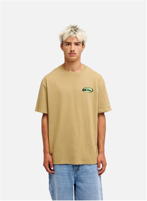 Quiksilver Tee-shirts Harbor homme beige