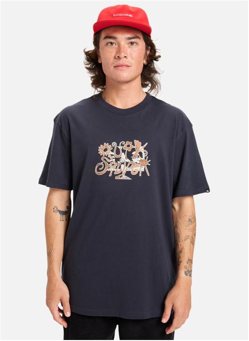 Quiksilver Tee-shirts Ev Natural Smash homme bleu