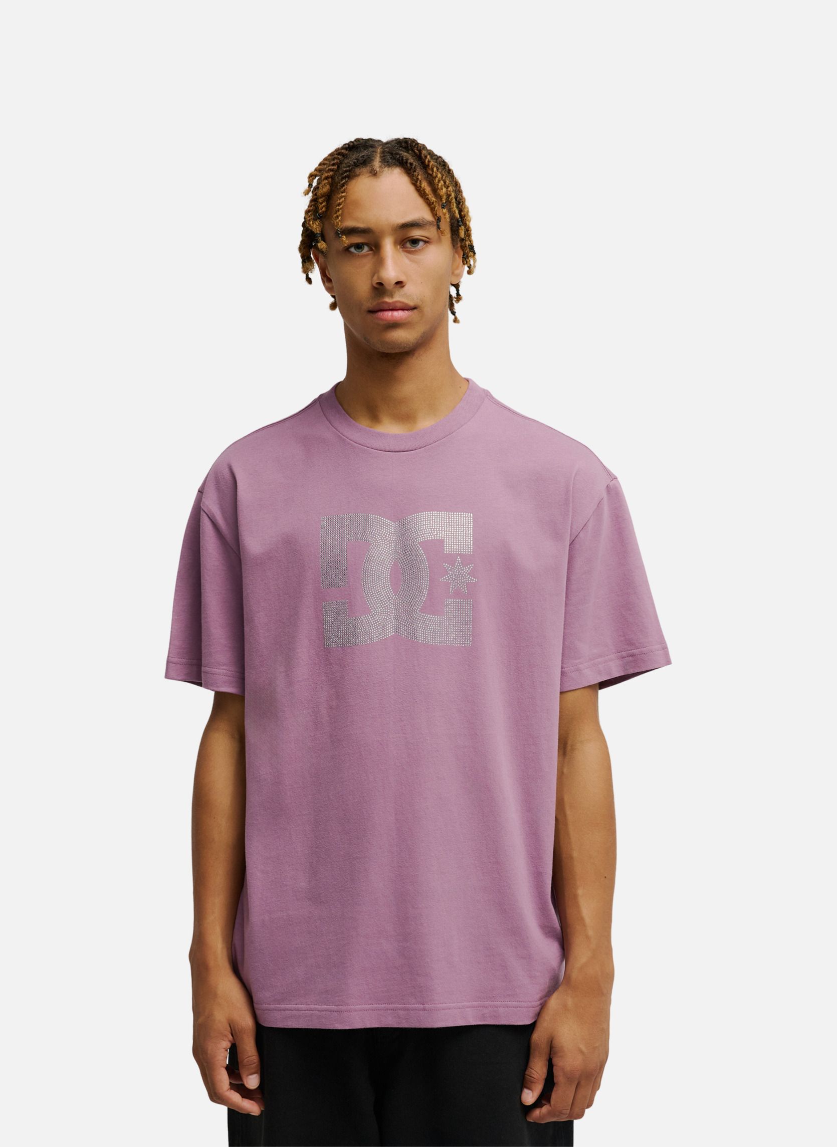 Tee-shirts DC Strass Star homme rose DC Shoes Tee-shirts DC Strass Star homme rose Rose