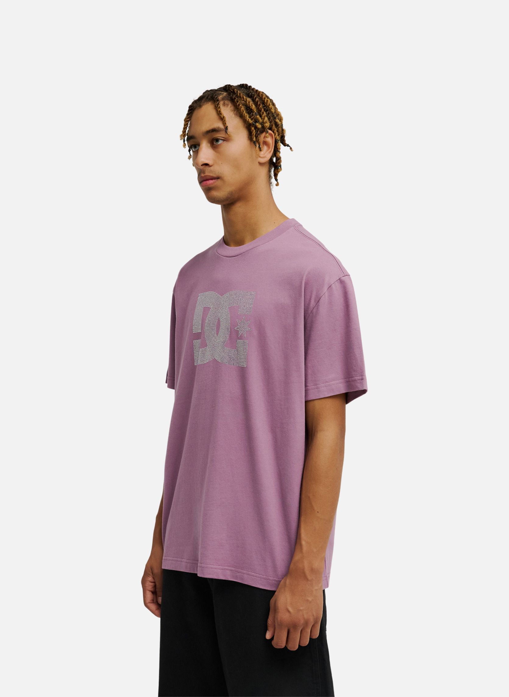 Tee-shirts DC Strass Star homme rose DC Shoes Tee-shirts DC Strass Star homme rose Rose