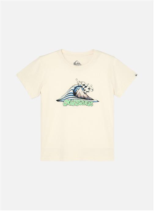 Quiksilver Tee-shirts Mtb&Wave garçon beige