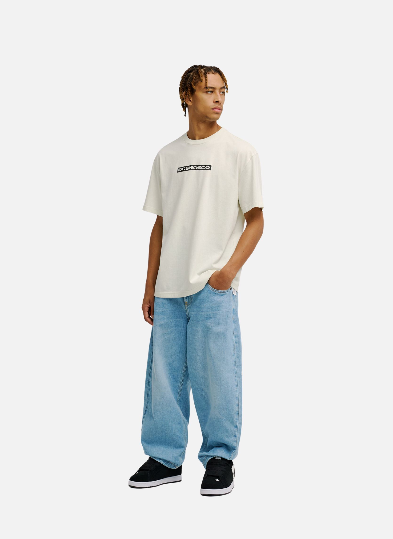 Tee-shirts DC Tire Job homme blanc DC Shoes Tee-shirts DC Tire Job homme blanc Blanc