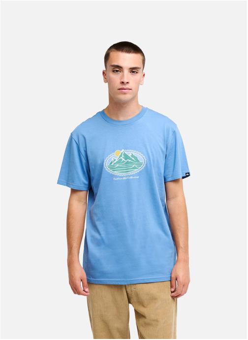Quiksilver Tee-shirts Ev Mountain Lovers homme bleu