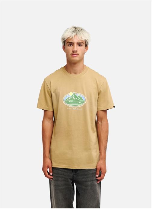 Quiksilver Tee-shirts Ev Mountain Lovers homme beige