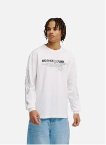 Tee-shirts DC Side Flame homme blanc DC Shoes Tee-shirts DC Side Flame homme blanc Blanc